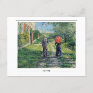 Postal Gustave Caillebotte #14 - Postcard Bella Artes