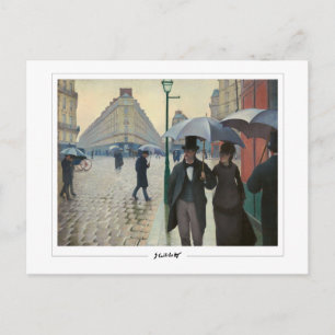 Postal Gustave Caillebotte #179 - Arte refinado