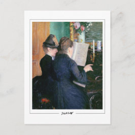 Postal Gustave Caillebotte #207 - Postcard Bella Artes