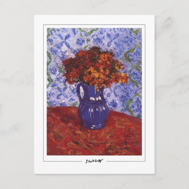 Postal Gustave Caillebotte #29 - Postcard Bella Artes (Anverso)