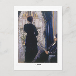 Postal Gustave Caillebotte #307 - Arte refinado