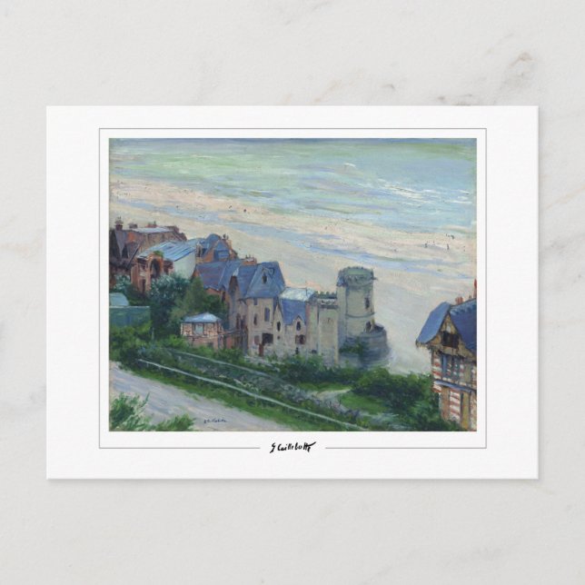 Postal Gustave Caillebotte #97 - Bella Artes (Anverso)