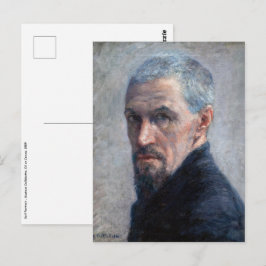 Postal Gustave Caillebotte - Autoretrato