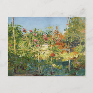 Postal Gustave Caillebotte - Garten en Trouville