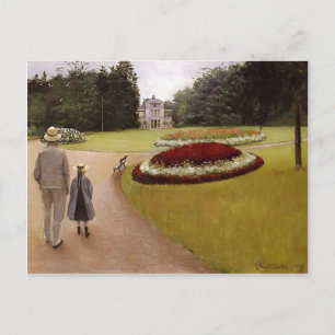 Postal Gustave Caillebotte-Park en Caillebotte