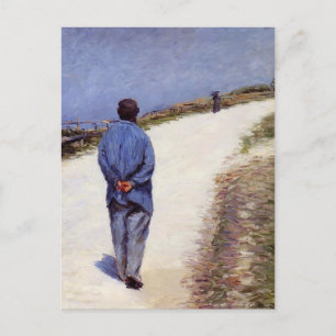 Postal Gustave Caillebotte-Pere Magloire en la carretera