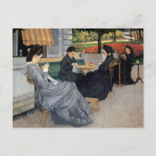 Postal Gustave Caillebotte - Retratos en el campo