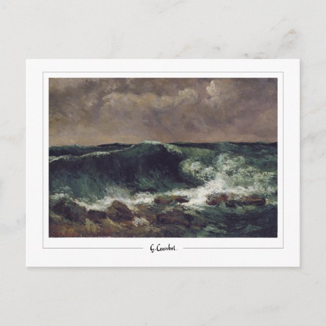 Postal Gustave Courbet #241 - Arte fino (Anverso)