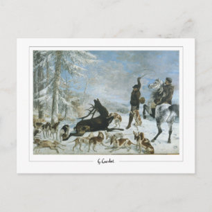 Postal Gustave Courbet #421 - Arte fino