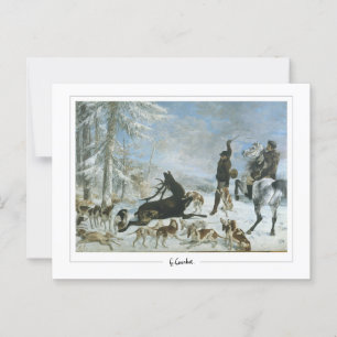 Postal Gustave Courbet #421 - Bella Artes