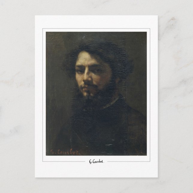 Postal Gustave Courbet #515 - Bella Artes (Anverso)