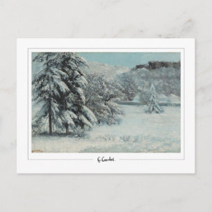 Postal Gustave Courbet #666 - Arte fino