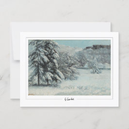 Postal Gustave Courbet #666 - Bella Artes