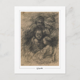 Postal Gustave Courbet #843 - Arte fino