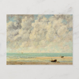Postal Gustave Courbet   Mar Cálido