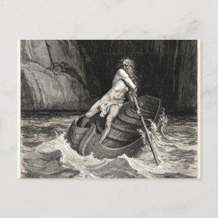 Postal Gustave Dore - Dante Alighieri - Inferno