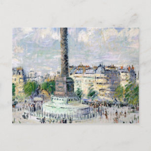 Postal Gustave Loiseau La Place de la Bastille