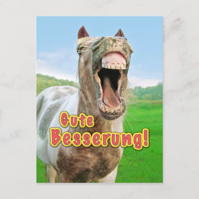 Postal Gute Besserung (Anverso)