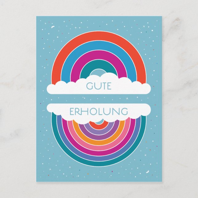 Postal Gute Erholung (Anverso)