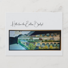 Postal Guthrie's Endless Bridge  Postcard