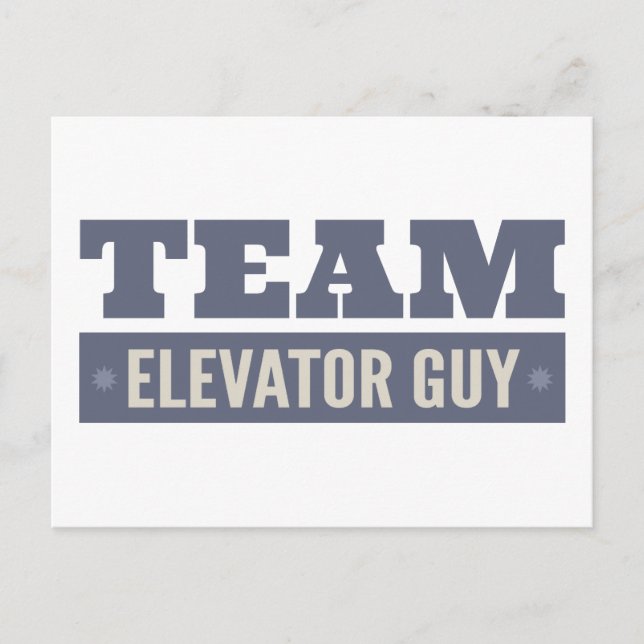 Postal Guy de Team Elevator (Anverso)