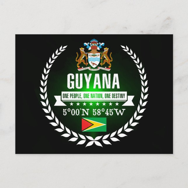 Postal Guyana (Anverso)
