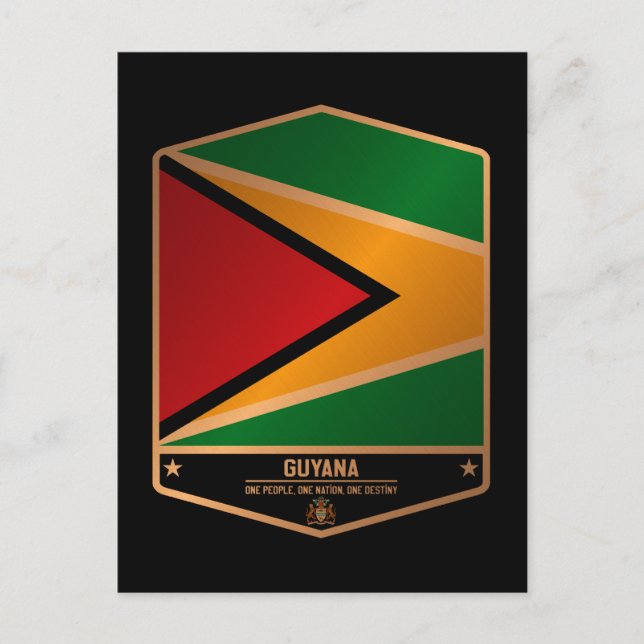 Postal Guyana (Anverso)