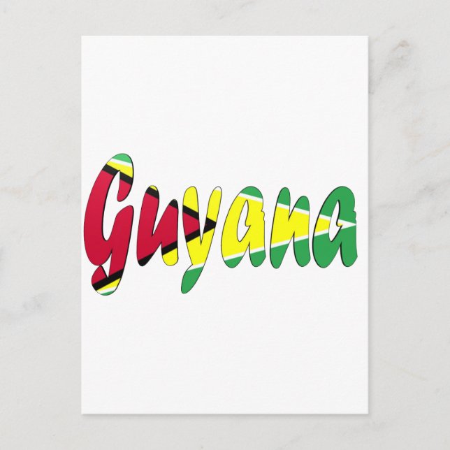 Postal Guyana (Anverso)