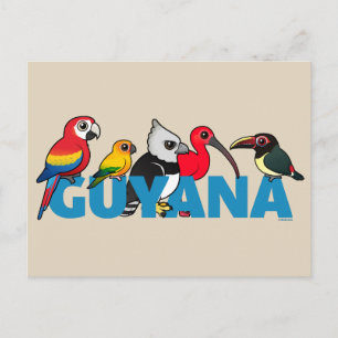 Postal Guyana Birdorable