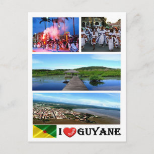 Postal Guyana Francesa - Amo -