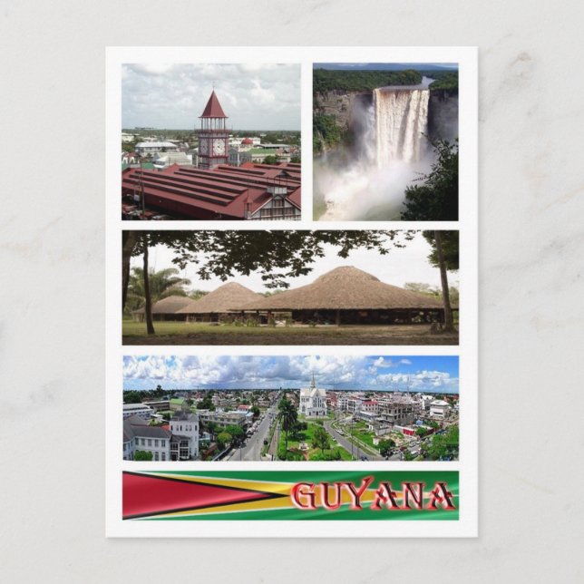 Postal Guyana - Mosaico - (Anverso)