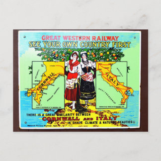 Postal GWR ve tu primer anuncio de tu propio país