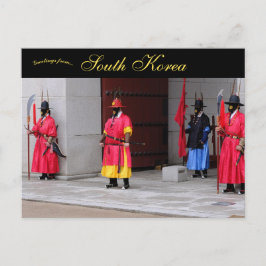 Postal Gyeongbokgung Palace Security Seoul South Korea