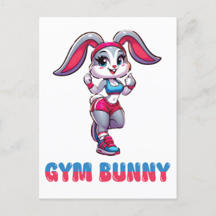 Postal Gym Bunny
