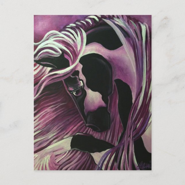 POSTAL GYPSY VANNER HORSE (Anverso)