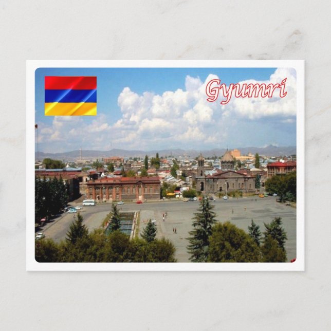 Postal Gyumri - Panorama - (Anverso)