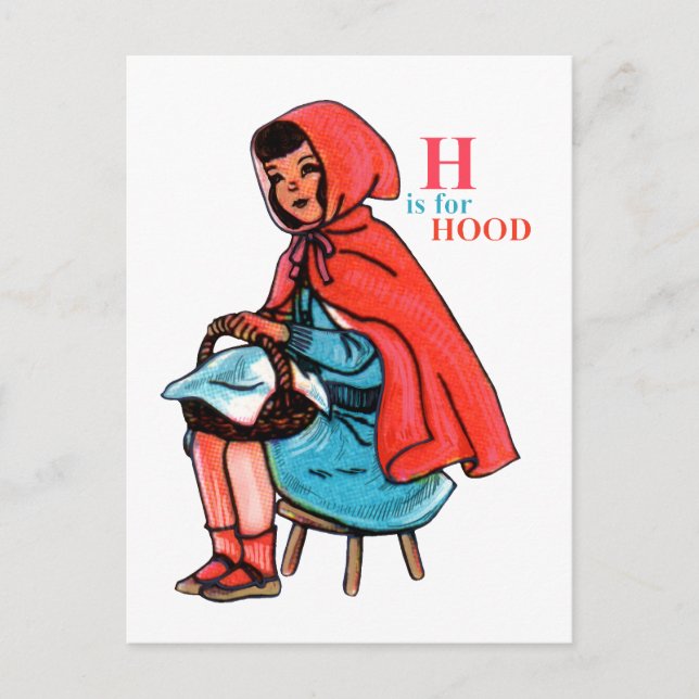 Postal 'H' es para Hood (Anverso)