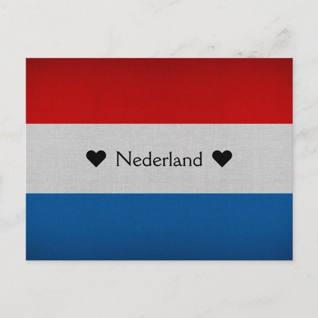 Postal H (H) Nederland (Anverso)