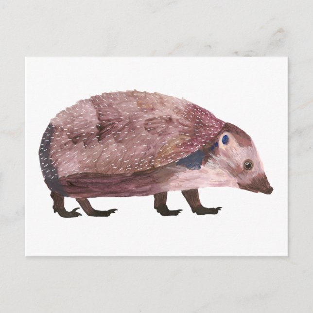 Postal H. Hedgehog / postale a la carta (Anverso)
