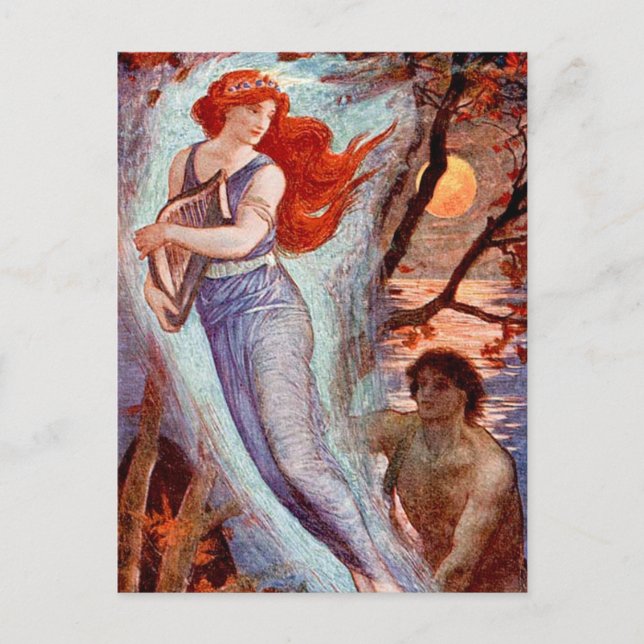 Postal H J Ford Vintage Ilustracion (Anverso)