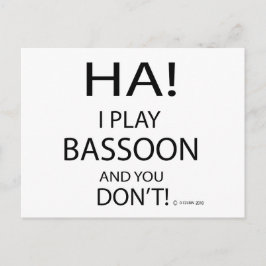 Postal Ha Bassoon