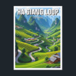Postal Ha Giang Loop Vietnam Travel<br><div class="desc">El Hà Giang Loop es una impresionante ruta en moto en el norte de Vietnam, famosa por su dramático paisaje, diversidad étnica y sentido de aventura. Viendo a través de las escarpadas montañas de la provincia de Hà Giang cerca de la frontera con China, el circuito típicamente se extiende entre...</div>