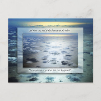 Postal ¿Ha Ocurrido Algo Tan Grande Alguna Vez?