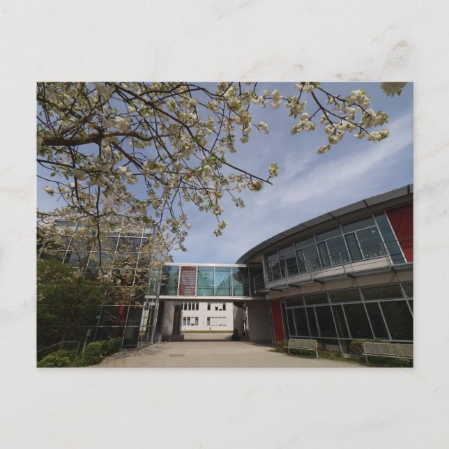 POSTAL HAAGER REALSCHULE ÜBERGANG ZUM NEUBAU (Anverso)