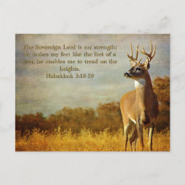 Postal Habakkuk 3:18 Inspirador