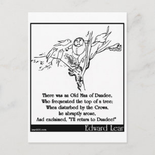 Postal Había un anciano de Dundee