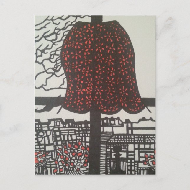 Postal habitación con vistas (Anverso)