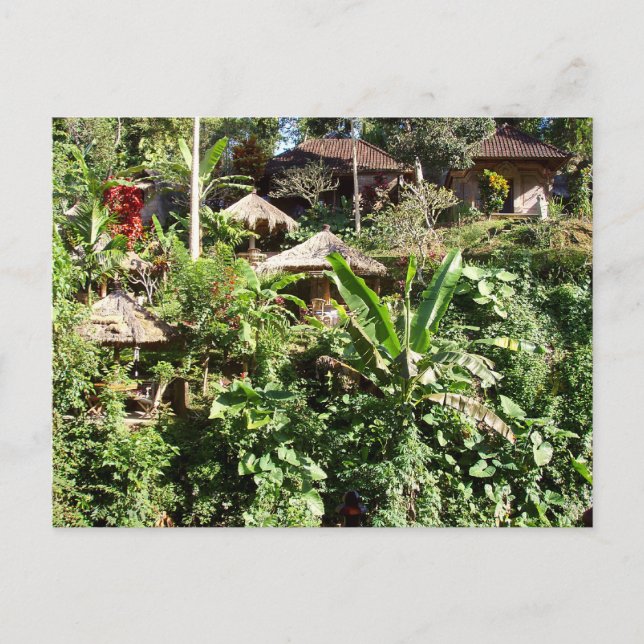 Postal Habitación con vistas a Ubud, Bali Indonesia (Anverso)