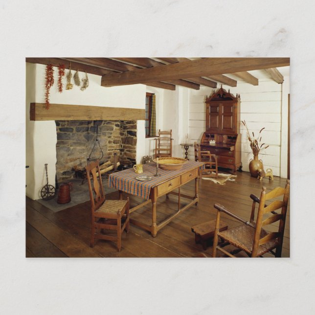 Postal Habitación Piedmont, Condado de Guildford Carolina (Anverso)