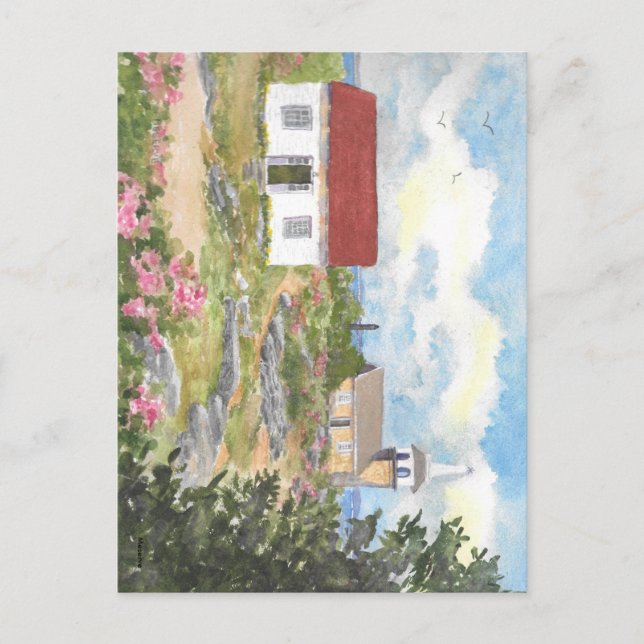 Postal Habitación Star Island con vistas a Isle of Shoals (Anverso)